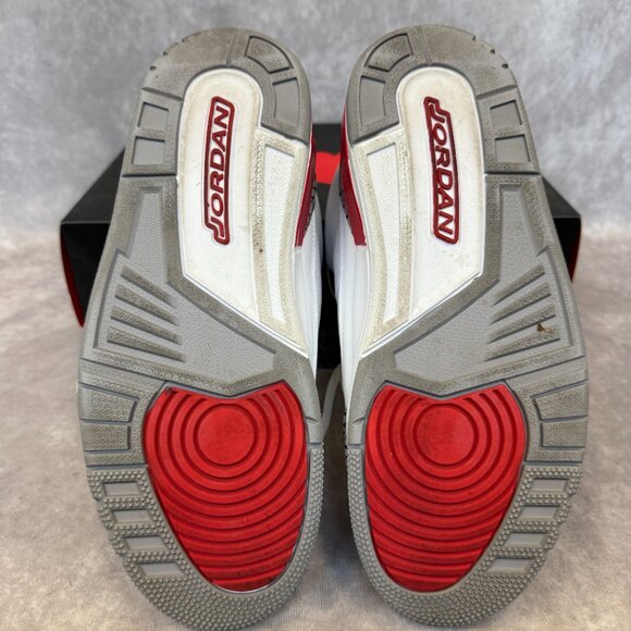 Air Jordan 3 Retro NRG – White/Fire Red-Cement | Men’s Size 8.5 | New in Box main image 5